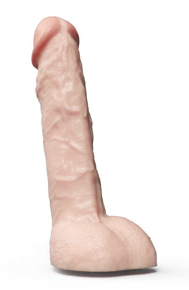 Реалистичная насадка для страпона с вибрацией