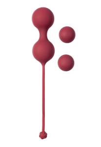 Красный набор вагинальных шариков 
