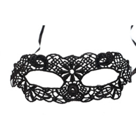 Маска кружевная на ленточках