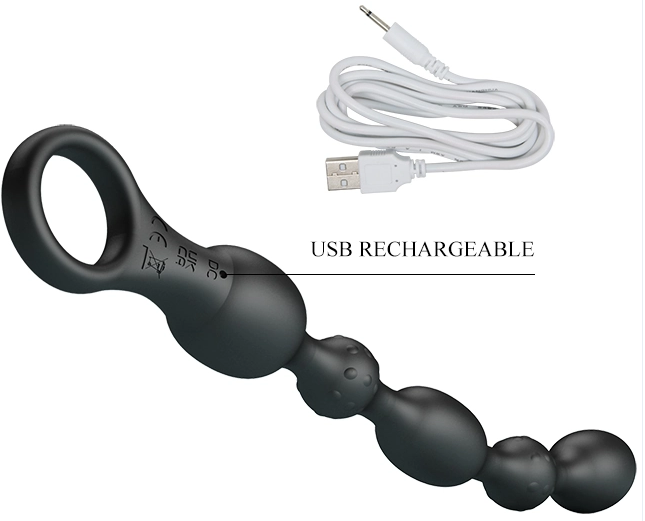 Анальный стимулятор USB из шариков