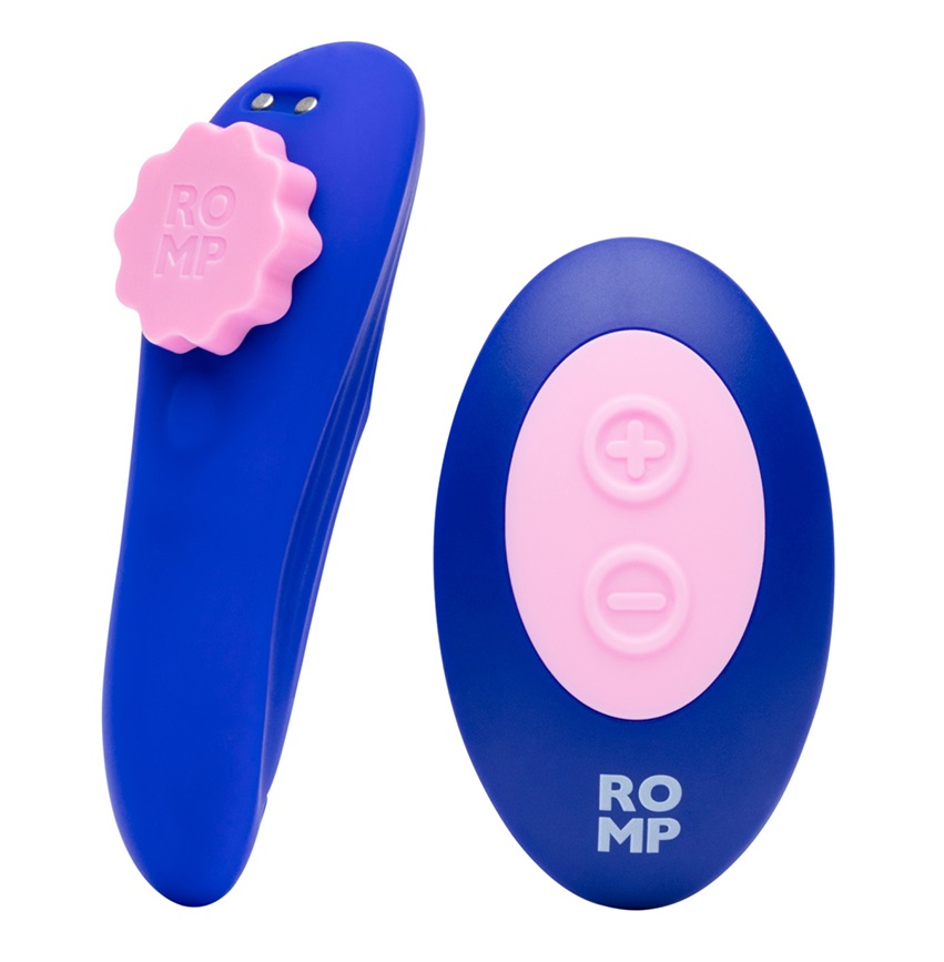 Мини-вибратор в трусики Romp Party с пультом