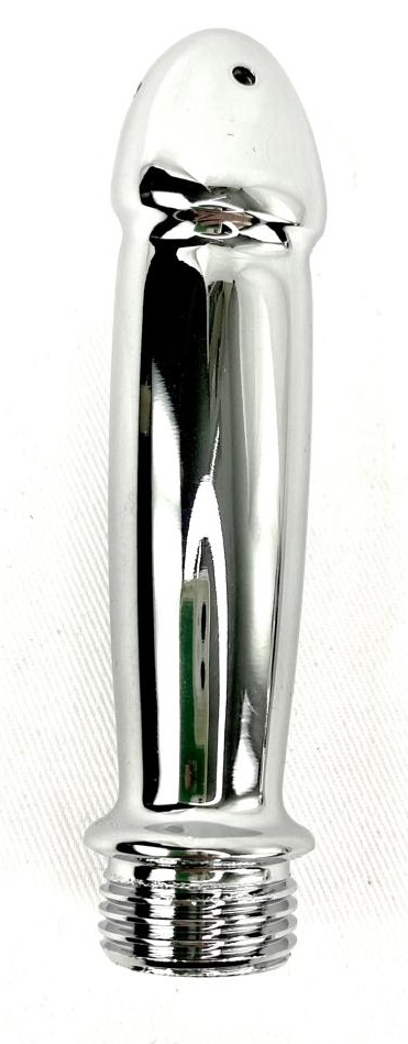 Наконечник для анального душа с головкой металл