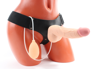 Страпон с функцией семяизвержения 