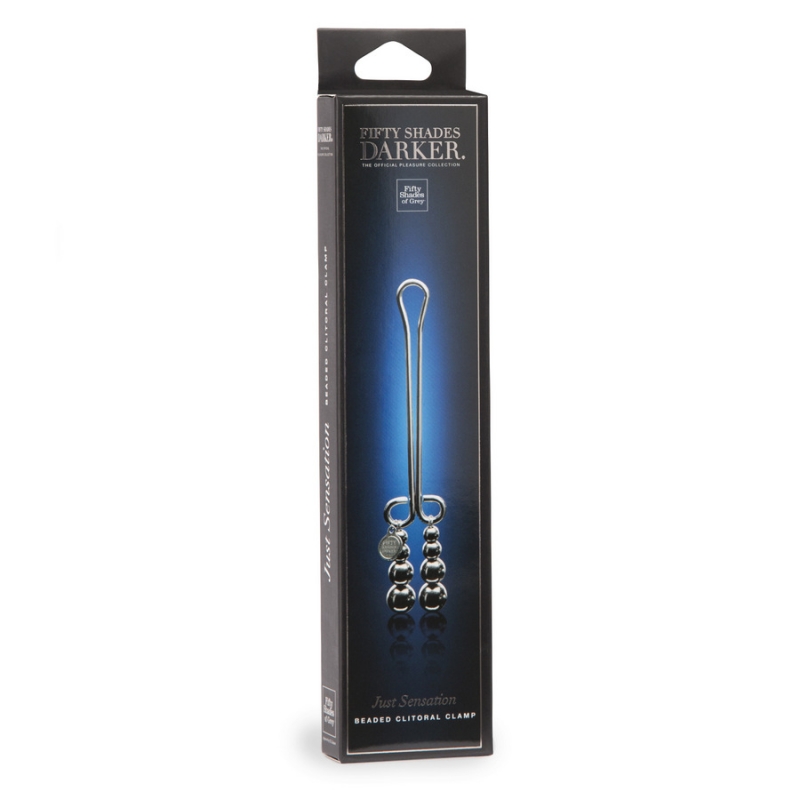 Зажим для клитора Just Sensation Beaded