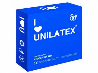 Презервативы Unilatex Natural Plain 3шт