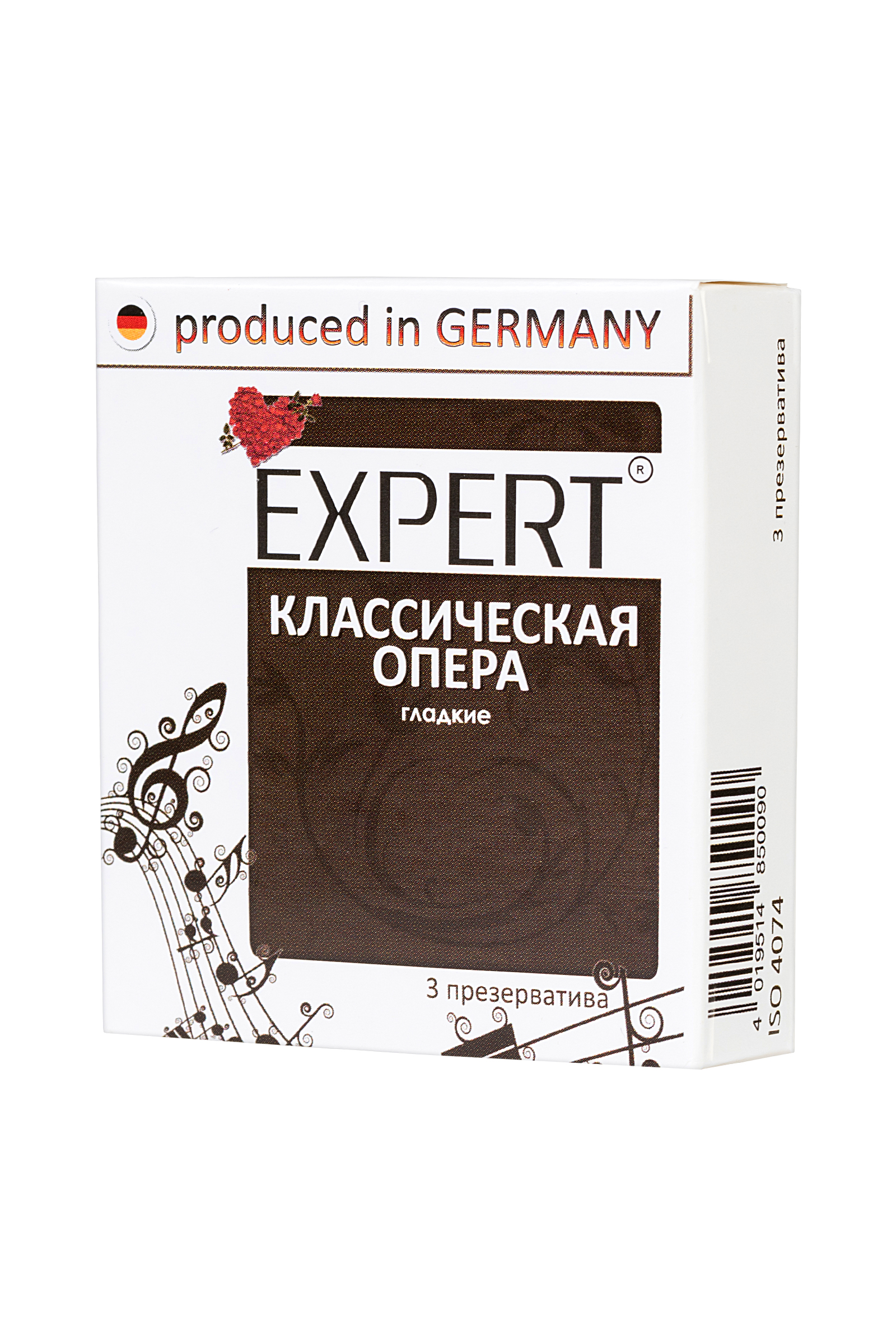 Презервативы Expert Классическая опера 3шт