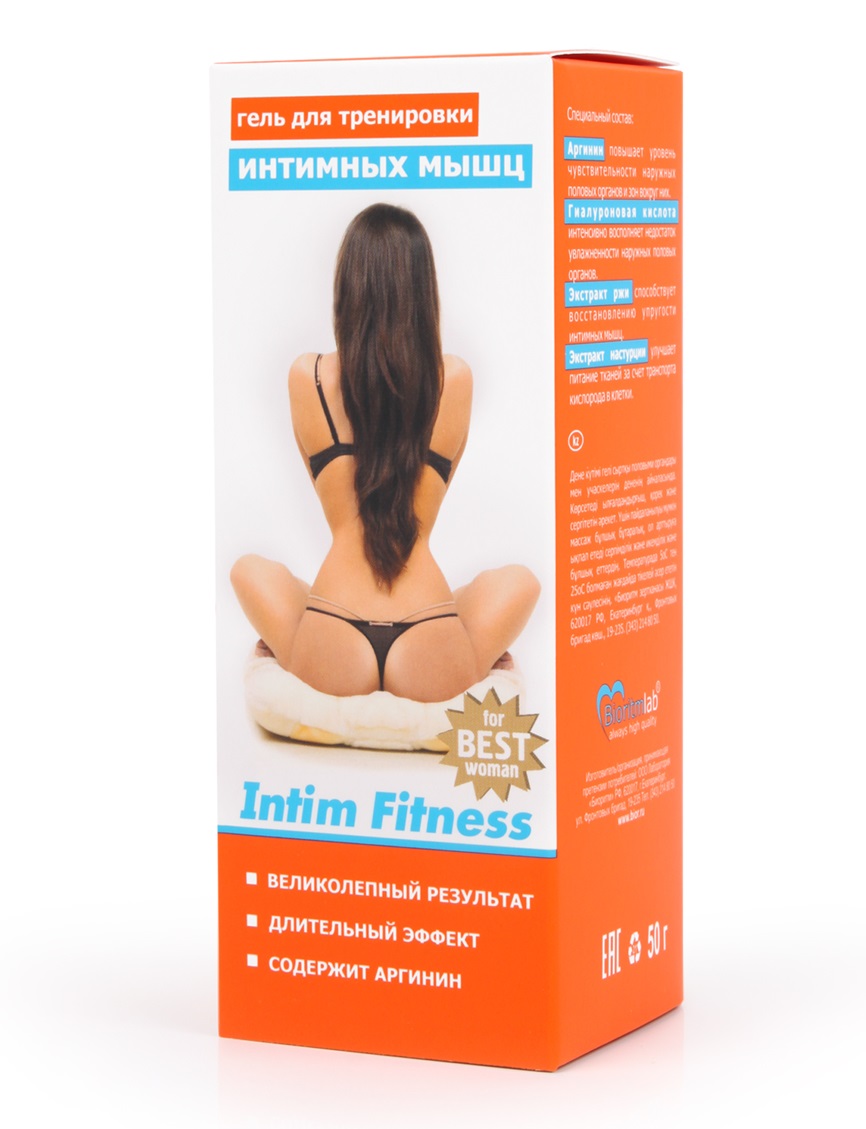 Гель для тренировки интимных мышц INTIM FITNESS