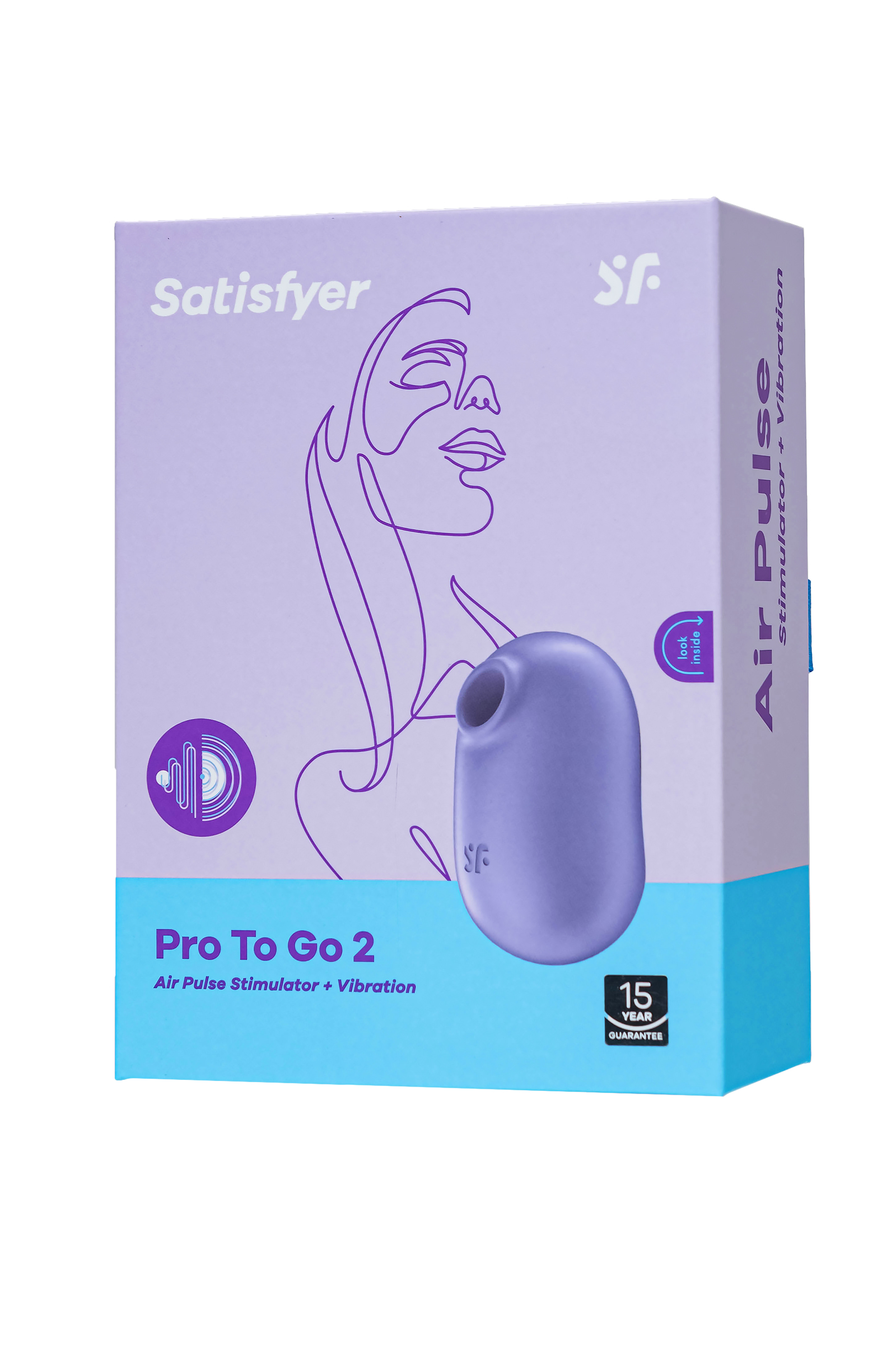 Вакуумный стимулятор с вибрацией  Pro To Go 2