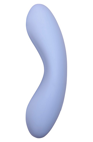 Вибратор голубого цвета на палец Svakom Ehno 2 с нагревом