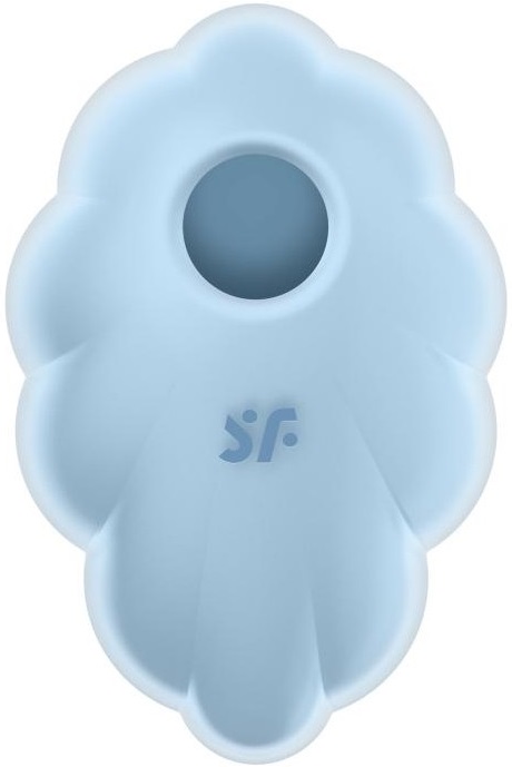 Синий вакуумный стимулятор Cloud Dancer