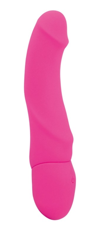Вибратор Rechargeable Silicone Dildo Pink