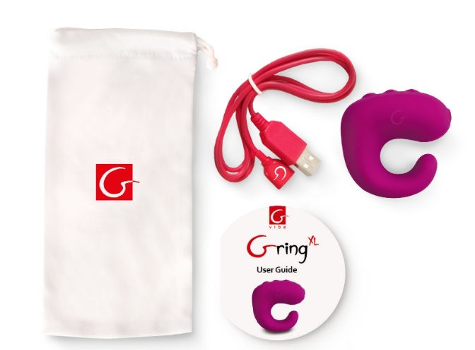 Мини вибратор на палец Gvibe Gring XL