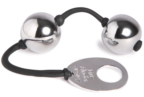 Тяжелые Вагинальные шарики Silver Metal Ben Wa Ball