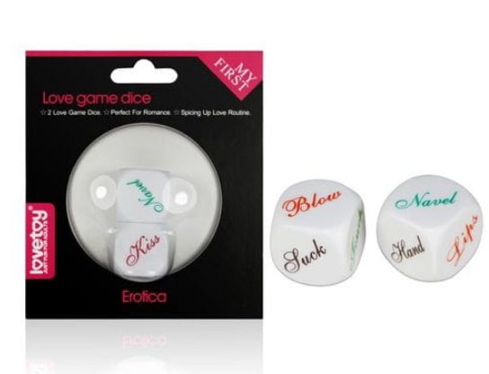 Игральные кубики действия и части тела