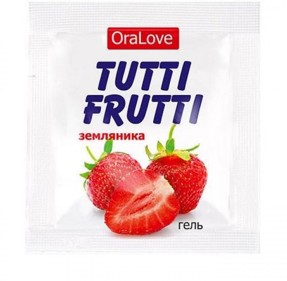 Саше tutti-frutti  серии OraLove Земляника 4 гр
