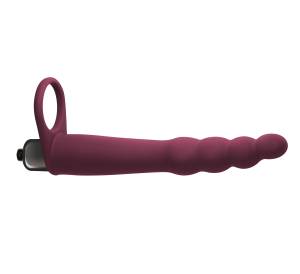 Вибронасадка для двойного проникновения Bramble red 