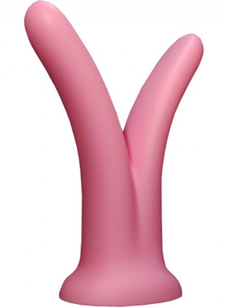 SplitDildo Розовый