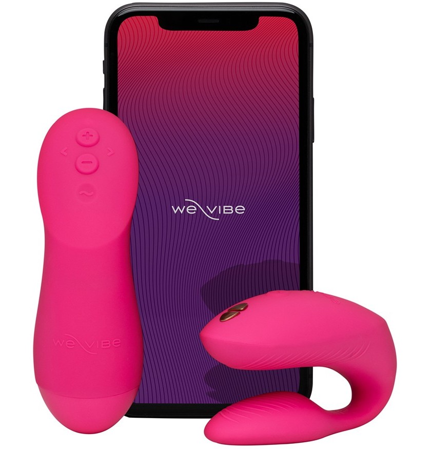 Вибратор для пар We-Vibe Chorus Pro розовый