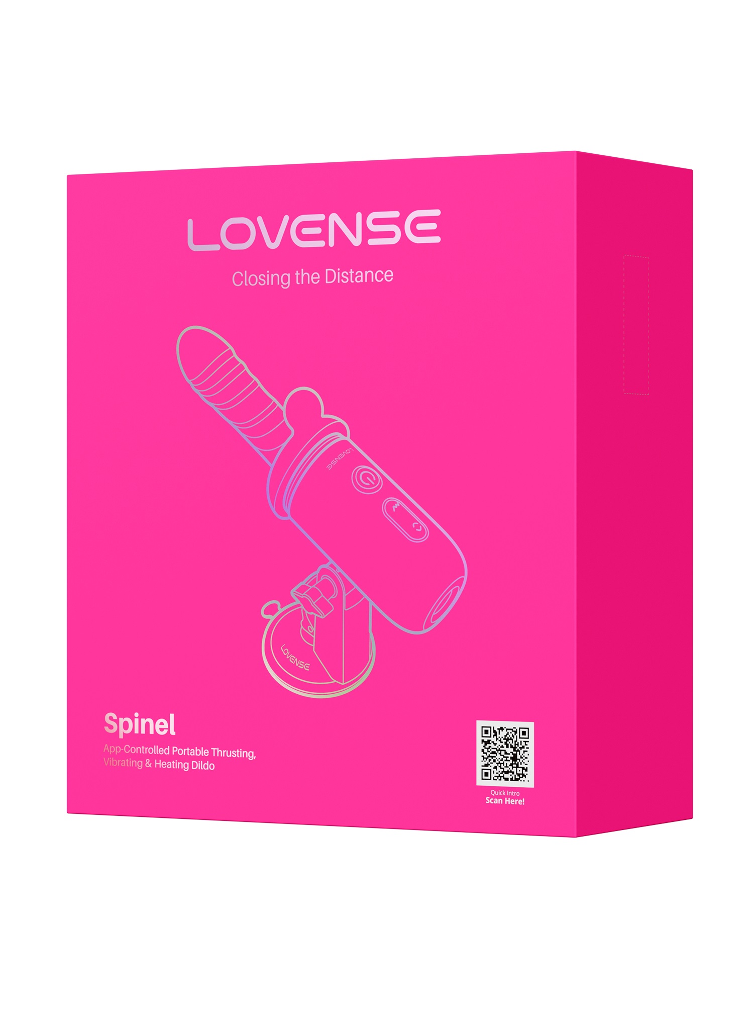 Портативная секс-машина с подогревом Lovense Spinel Thrusting