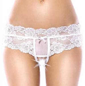 Белые стринги с доступом 46-48 