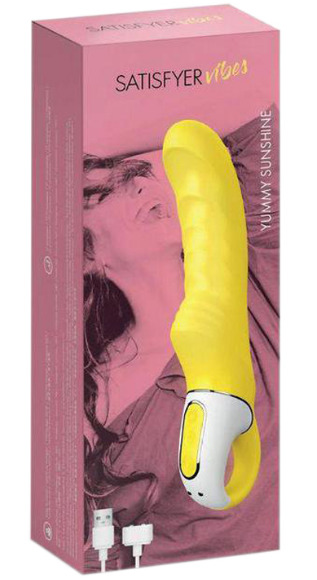 Вибромассажёр Satisfyer с загнутым кончиком