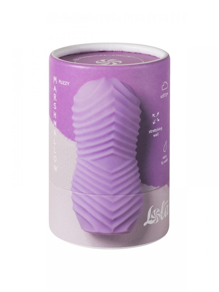 Нереалистичный мастурбатор  Fuzzy Lavander 