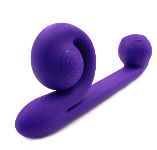 Вибромассажер Snail Vibe фиолетовый 