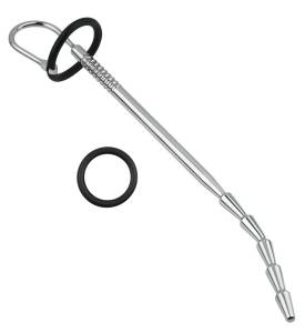 Катетер уретральный металлический с кольцами 