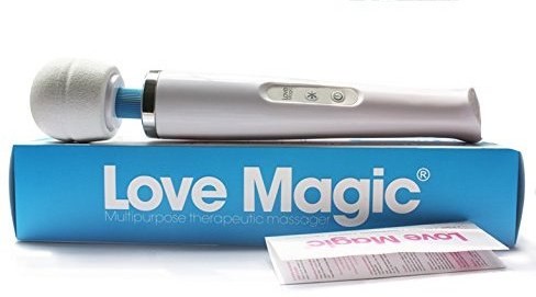 Супервибратор Magic Wand беспроводной белый 20 режимов
